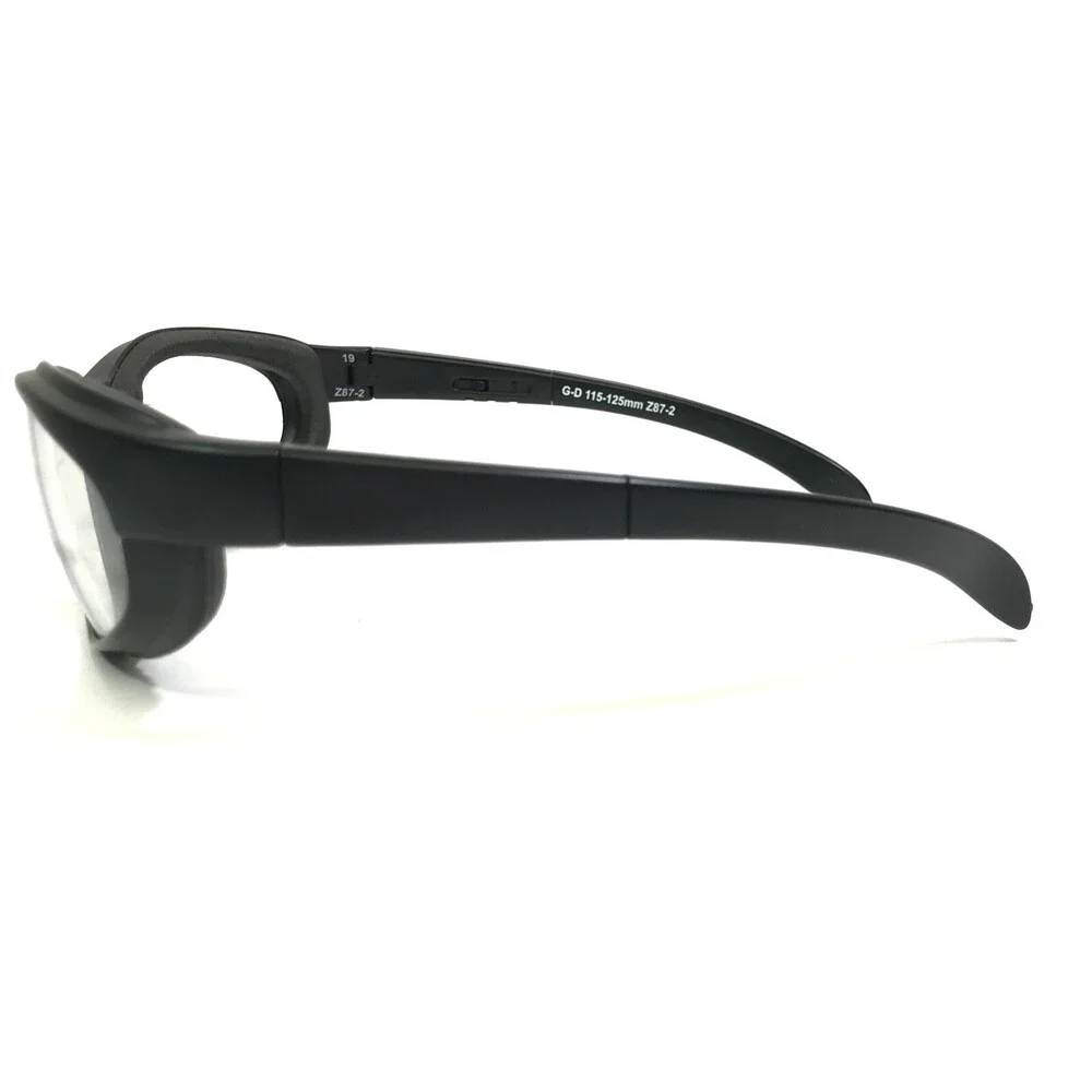 Guard-Dogs Safety Goggles Eyeglasses Frames GD 115 Matte Black Z87-2 57-19-125
